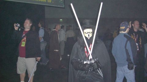 1990 Ford Probe - 'V' decided to enjoy the celebration. Could he be sith?