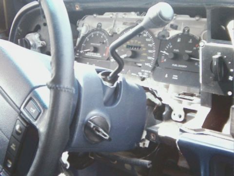 1991 Ford Taurus - I changed to the sho's 140MPH speed and RPM tach gauges.