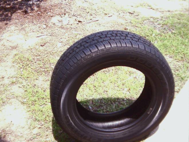 This is one of four tires I have, there are 215/60R16 I’m going to get 225/55R16 next time or 225/50R16.