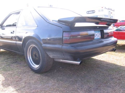 1989 Ford Mustang - say bye to the wing, wheels & tails