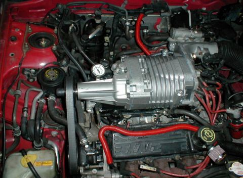 1991 Ford Taurus - Here’s proof that you can supercharge a volcan V6. this is a picture of a ford probe with a supercharged volcan V6 I really thank the perso…