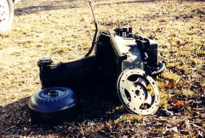 I got the automatic out.it was allot harder than the manual.
It was also alot more heavy.