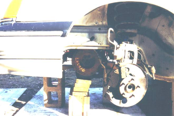 you barly can see the tempo flywheel placed to make sure it fitted,
Now its all cleaned up and no rust and numbers.