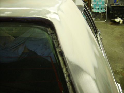 1982 Ford Crown Victoria LTD - C-Pillar seam close to being done