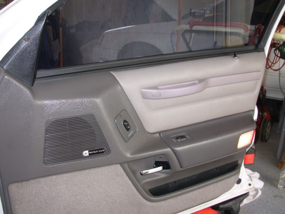 Front right door panel