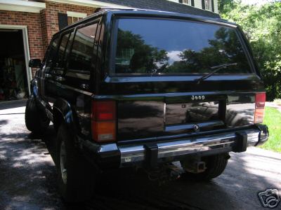 1989 Jeep Cherokee - Newly repainted October 2006