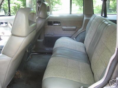 1989 Jeep Cherokee - Interior is in nice shape for an 18 year old Jeep