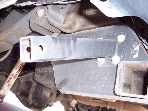 2000 Ford F-250 - Front Frame Tie Down frame