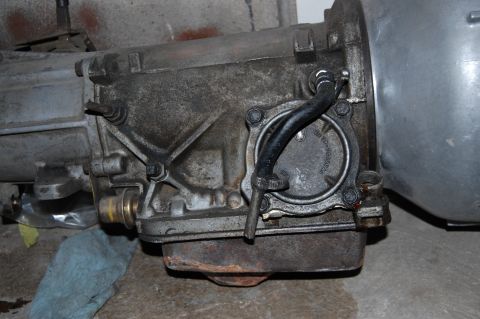 1992 Ford Explorer - This is a close-up view of an automatic transmission component, not a 1992 Ford Explorer.