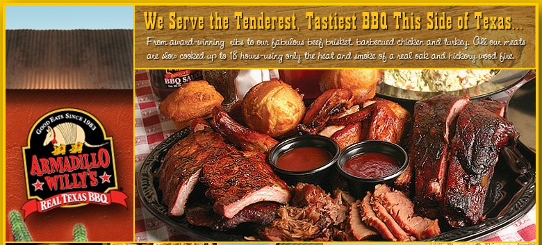 BBQ platter with ribs, brisket, and chicken