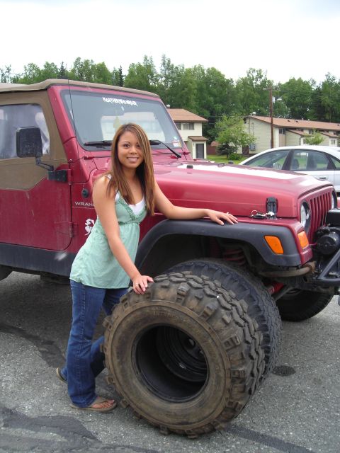 2003 Jeep TJ - New Jeepers Wife (Davina) when she purchased the LTB's for him while he is over in the Box.