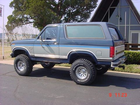 1986 Ford Bronco - 6" Pro Comp Lift 35" BFG mud