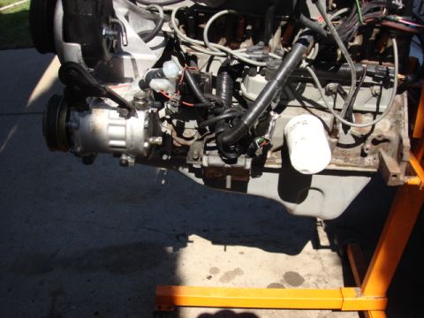1983 Ford Bronco - here is the new drivers side mount installed.