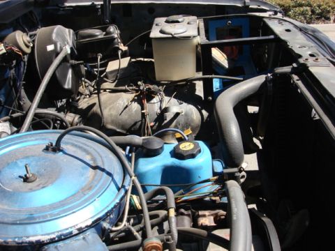 1983 Ford Bronco - next in motor removal