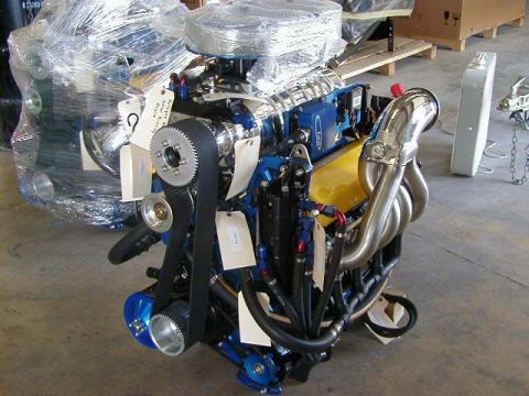 2001 Ford F-250 - blown, fuel injected 540 created for running at 6000rpm. $75k