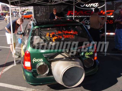 2002 Mercury Sable - focus rocket. i really mean rocket.