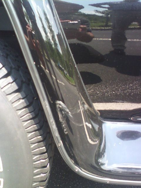 1978 Chevrolet C/K Pickup - passenger side rear wheel well