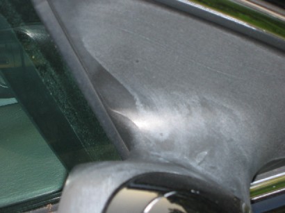 2002 Mercury Sable - whoops. to much wax.