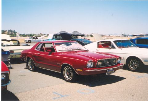 1975 Ford Mustang - 1975 Mustang II at MCA show in CA