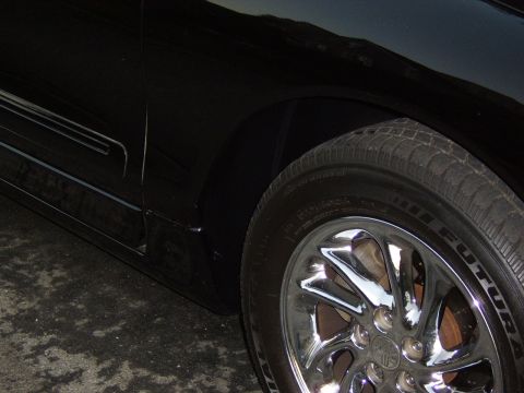 1996 Mercury Grand Marquis - The front wheel wells on my Mark were looking pretty rough. They had some type of permanent discoloration and staining - perhaps from a run…