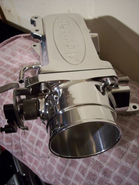 2001 Ford Crown Victoria - Accufab 75mm plenum and throttle body