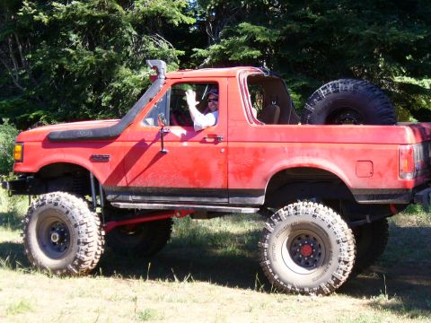 1978 Ford Bronco - John (Triple 6) and son, Cody
