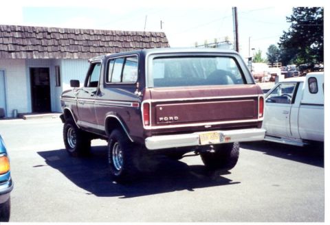 1989 Ford Bronco - Jon after ramp test