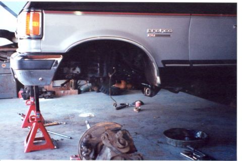 1989 Ford Bronco - TTB out of the way, now to look at what is left