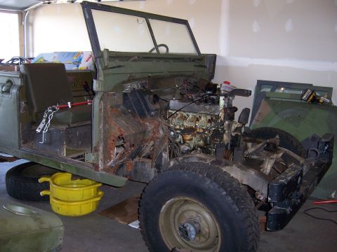 1974 Land Rover Land Rover - Wings are off