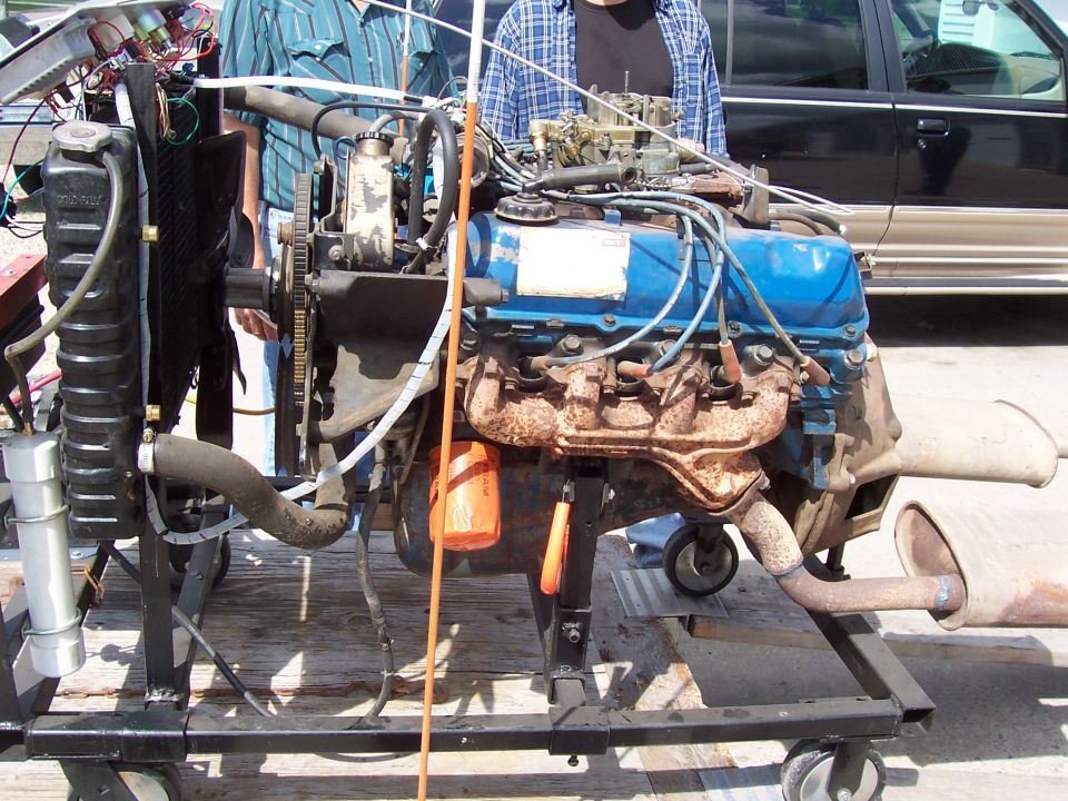 1978 Ford Wagon “engine run test stand”