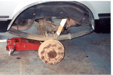 1989 Ford Bronco - Rear before the lift