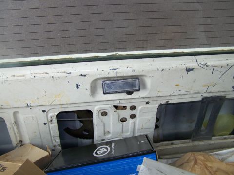 1986 Ford Bronco - its a window... it stays up and i dunno how to get it down... ever have that problem??