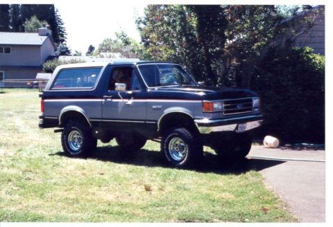 1989 Ford Bronco - Took it home and washed it
