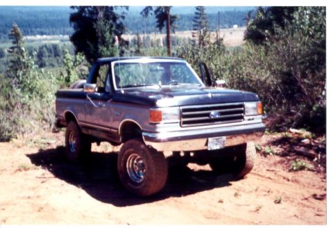 1989 Ford Bronco - Going topless