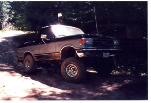 1989 Ford Bronco - Flex test for me