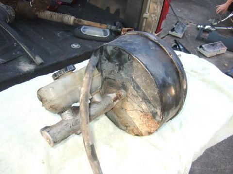 1900 Ford 427 - f250 brake booster and MC