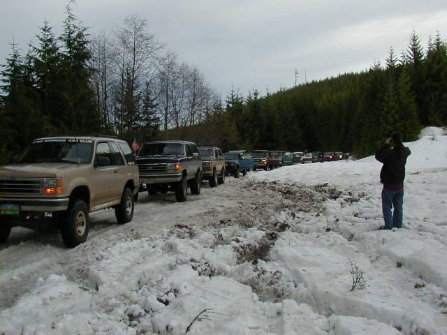 Another veiw of the line of trucks (pic from Anne K.)