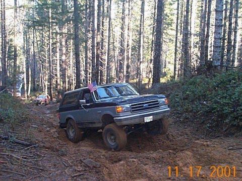 1989 Ford Bronco - Firebreak 5 (pic by Anne K.)