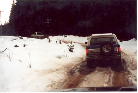 1989 Ford Bronco - Todd on the trail