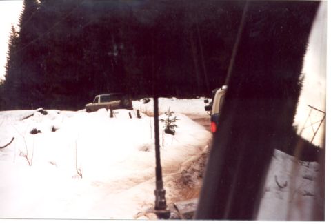 1989 Ford Bronco - It was cool driving in the snow