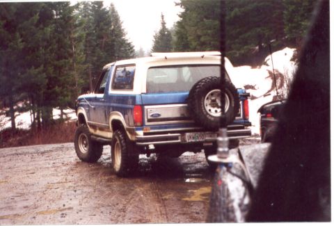 1989 Ford Bronco - We were heading back to Rogers camp
