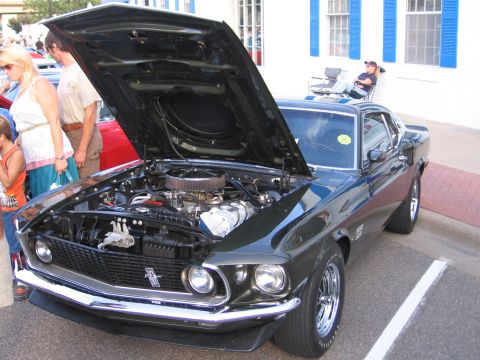 1989 Ford Mustang - oh just a lil cobra jet engine!