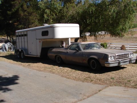 1973 Ford Ranchero - Pyls new duty Horse hauler