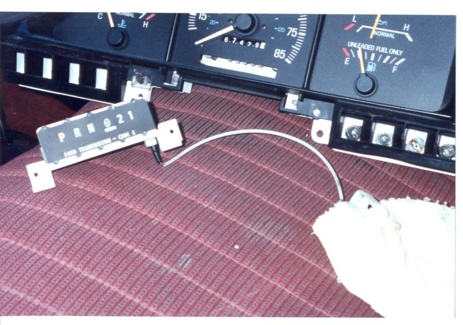 Had to change the shift indicator to the one from my original cluster, mine is an AOD, the new one was for an AODE.