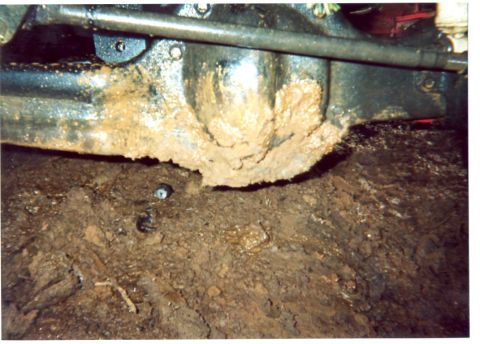 1989 Ford Bronco - Closer look at the carnage