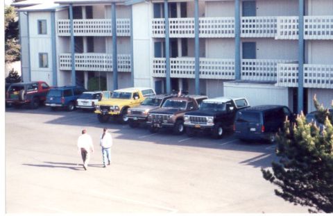 1989 Ford Bronco - The veiw the other way from our deck