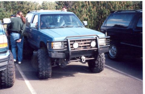 1989 Ford Bronco - Ross L.'s s10 blazer is coming along nicely