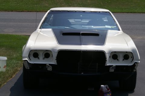 1972 Ford Ranchero - She's got a gt hood stripe!!