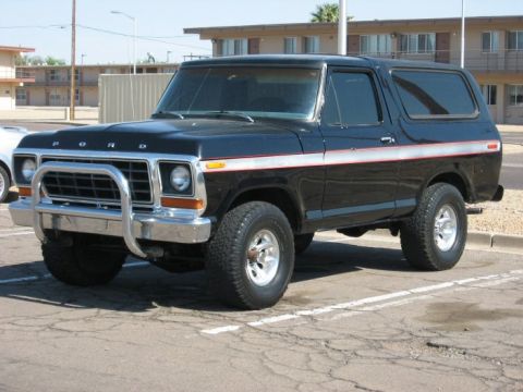 1978 Ford Bronco - "New" tires and wheels,