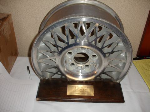 1993 Ford Taurus - Wheel trophy from Homecoming '93 in Atlanta, Georgia.